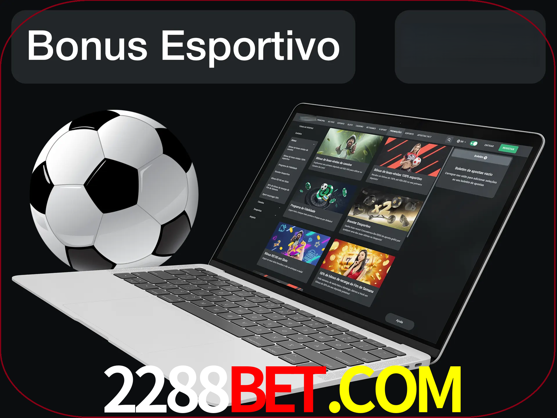 Antes de começar a apostar, use o bônus esportivo.